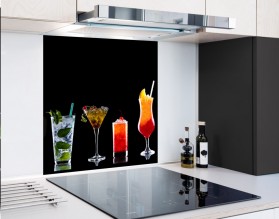 DRINKI - hartowany panel szklany