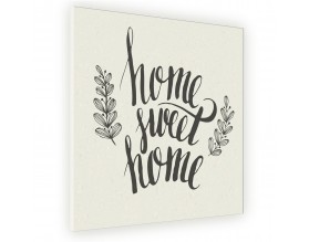 HOME SWEET HOME - hartowany panel szklany - grafika